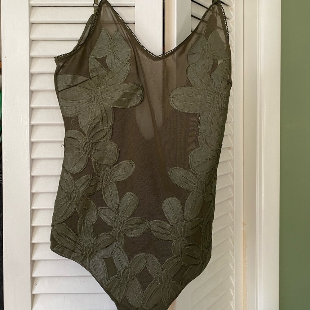 Forest Green Bodysuit